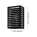 Вуличний світильник Eglo 900136 Alamonte E27 1x60W IP44 чорний