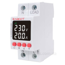 Реле контролю напруги E.Next e.control.vc63 з індикацією 63А (p0690030) Реле контролю напруги E.Next e.control.vc63 з індикацією 63А (p0690030)