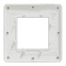Одномісна рамка Schneider Electric Unica New NU280255M матова хром/білий Одномісна рамка Schneider Electric Unica New NU280255M матова хром/білий