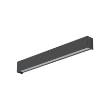 Бра, настінний світильник Nowodvorski 7562 Straight Wall LED T8LED 1x11W 3000K 1700Lm IP20 графітовий