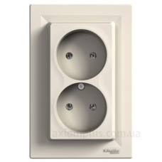 Подвійна розетка Schneider Electric Asfora EPH9700123