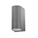 Вуличний світильник Goldlux 313300 Boston GU10 2x10W IP44 графітовий