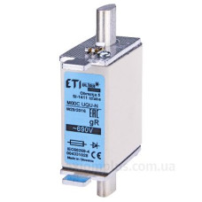 Запобіжник ETI 004331021 M000UQU-N/20A/690V gR (50kA)