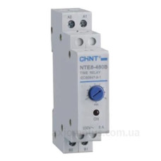 Реле затримки часу Chint NTE8-A AC 24В 1NO 48с-480с на вимкнення (258365) Реле затримки часу Chint NTE8-A AC 24В 1NO 48с-480с на вимкнення (258365)