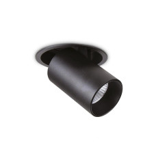 Точковий світильник Ideal Lux 248189 Nova LED 1x12W 3000K 1300Lm IP20 чорний