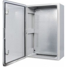 Ударостійкий корпус з АБС-пластику Аско-Укрем UBox 400x600x200мм (прозорі дверцята)