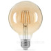 Світлодіодна лампа філаментна Titanum Filament G95 E27 6Вт 2200K (TLFG9506272A) бронза
