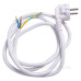 Вилка зі шнуром E.Next e.wire.plug.white.0,75 3х0,75 1,2м білий (l020011)