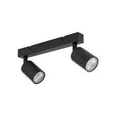 Світильник поворотний, спот TK Lighting 6175 Top GU10 2x10W IP20 чорний