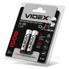 Акумулятор Videx AA 1500мАч (HR6/1500/2DBB) 1 шт Акумулятор Videx AA 1500мАч (HR6/1500/2DBB) 1 шт