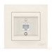 Розетка EL-BI VEGA біла комп'ютерна 1-на CAT6 RJ45 ( 510-010200-247 )