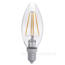 Прозора LED лампа Electrum Elegant GL LS-33/4F С37 4Вт Е14 3000K (A-LC-1942) Прозора LED лампа Electrum Elegant GL LS-33/4F С37 4Вт Е14 3000K (A-LC-1942)