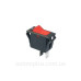 Перемикач TNSy KCD3-2-101V R/B з підсвічуванням червоний (TNSy5500858)