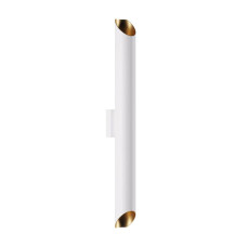 Бра, настінний світильник Pikart 23673-2 Lean Tube GU10 2x60W IP20 білий