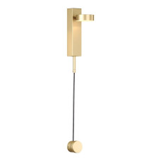 Бра, настінний світильник Kloodi WA-CLOCK 210 5W 3K GD LED 420Lm IP20 золотий