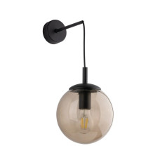 Бра, настінний світильник TK Lighting 5389 Esme E27 1x15W IP20 бурштиновий