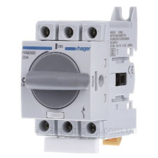 Рубильник Hager HAB302 3P 20А Рубильник Hager HAB302 3P 20А