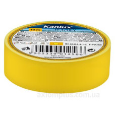 Ізоляційна стрічка KANLUX IT-1/20-Y (01272) жовтого кольору