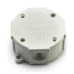 Коробка розподільча Р-1 80x80х40 з клемами кругла Фаберпласт IP 41 ( 013 ) Коробка розподільча Р-1 80x80х40 з клемами кругла Фаберпласт IP 41 ( 013 )
