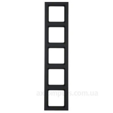 Рамка 5-місна антрацит Berker Q.3 Рамка 5-місна антрацит Berker Q.3