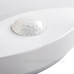Білий світильник Kanlux Sanso LED 15W-NW-SE 4000К (26520) із сенсором руху