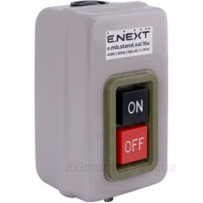 Металевий кнопковий пост E.Next e.mb.stand.xal.16a 16А On-Off (s006025)