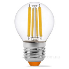 Світлодіодна філаментна лампа Videx Filament G45F E27 6Вт 3000K (VL-G45F-06273)