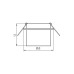 Точковий світильник Kanlux 27322 Spag GU10/GU5.3 1x10W IP20 чорний