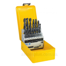 Набір свердел по металу DeWALT DT5930 HSS-R в металокасеті (29шт)