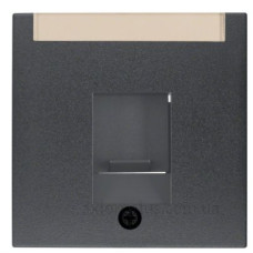 Накладка для супортів модуля RJ12/RJ45 антрацит Berker S.1/B.3/B.7
