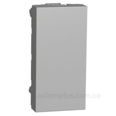 Заглушка Schneider Electric NU986530 для розетки 1М (алюміній)