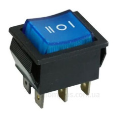 Перекидний перемикач TNSy KCD2-203 BL/B синій (TNSy5500790)