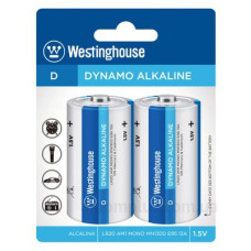 Лужна батарея Westinghouse LR20-BP2 Dynamo Alkaline D/LR20 2шт у блістері