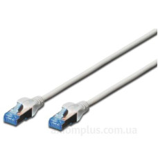 Сірий патч-корд cat.5e SF-UTP (0.5м) AWG 26/7 Digitus DK-1531-005