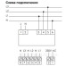 Трифазний щитовий вольтметр F&F DMV-3T 100-265В AC
