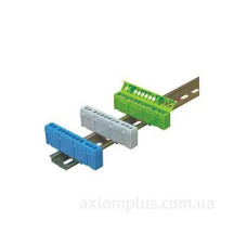 Нульова шина TOSUNlux TS-0609H-01 63А 6×9-7 на DIN-рейку зелена (6940151019718)