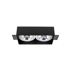 Точковий світильник Nowodvorski 39403 Mod GU10 2x15W IP20 чорний