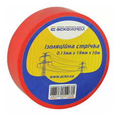 Ізострічка АСКО 0,13ммх19мм / 10м червона ( A0150020035 ) Ізострічка АСКО 0,13ммх19мм / 10м червона ( A0150020035 )