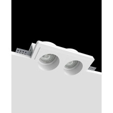 Точковий світильник Promin Double M GU10/GU5.3 2x10W IP20 Wh