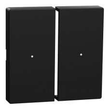 Клавіша KNX для модуля 2-кнопкового вимикача Merten System M, MEG5220-0403 (матова чорна)