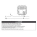 Розетка Schneider Sedna Design ​чорна USB type A+C 21Вт ( SDD114405 )