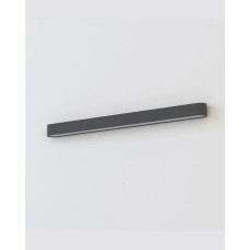 Бра, настінний світильник Nowodvorski 7534 Soft LED T8LED 1x16W 3000K 2300Lm IP20 графітовий