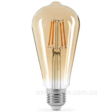 Світлодіодна лампа філаментна Titanum Filament ST64 E27 6Вт 2200K (TLFST6406272A) бронза