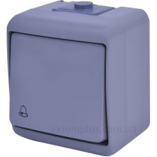 Кнопка дзвінок Eti Hermetics VHE-4-SR IP54 сіра (4668063)