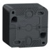 Накладний прохідний 2-клавішний перемикач Schneider Electric MUR35022 (сх.6+6) IP55 (чорний) Накладний прохідний 2-клавішний перемикач Schneider Electric MUR35022 (сх.6+6) IP55 (чорний)
