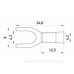 Вилковий наконечник E.Next e.terminal.stand.sv.3,5.4.blue 2.5-4 кв.мм синій (s2036032)