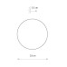 Бра, настінний світильник Nowodvorski 10276 Ring Mirror LED S 1x7W 3000K 30Lm IP20