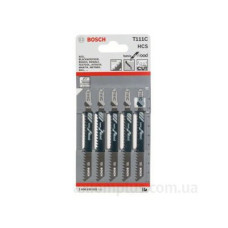 Лобзикові пилки Bosch T111С (5шт)