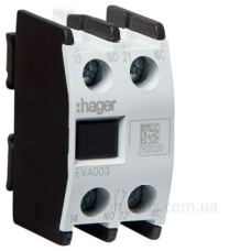 Додатковий контакт Hager EVA003 1НВ+1НЗ для EV040…EV170 EVN063…EVN200