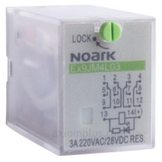 Електромеханічне реле NOARK Ex9JM4L03 3А 12В DC 4 контакти (110315)